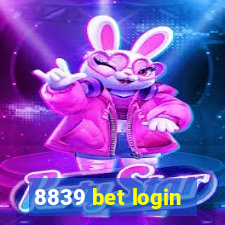 8839 bet login